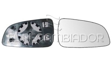 GLASS WITH SUPPORT Right side (passenger) OPEL ASTRA H (04-09) 4 Ptas. / 5 Ptas. / Caravan-Familiar - 31533422