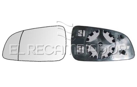 GLASS WITH SUPPORT Left side (driver) OPEL ASTRA H (04-09) GTC 3 Ptas. - 31533441