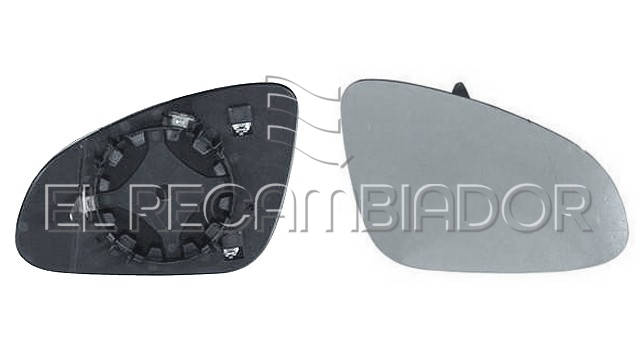 GLASS WITH SUPPORT Right side (passenger) OPEL ASTRA J (09-15) 4 Ptas. / 5 Ptas. / Sport Tourer-Familiar - 31533602