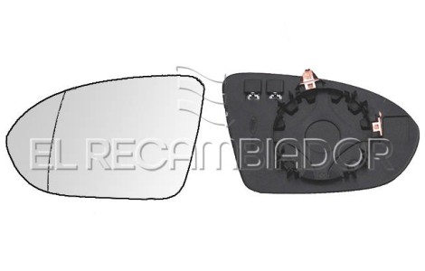 CRISTAL CON SOPORTE Lado izquierdo (conductor) OPEL ASTRA K (15-22) 5 Ptas. / Sport Tourer-Familiar - 31235001