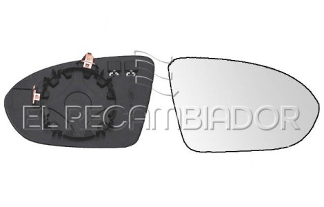 CRISTAL CON SOPORTE Lado derecho (acompañante) OPEL ASTRA K (15-22) 5 Ptas. / Sport Tourer-Familiar - 31235002