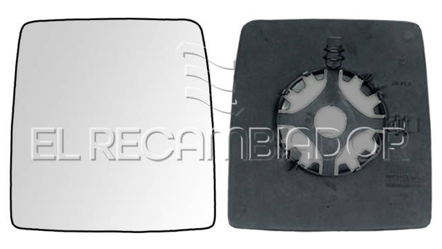 CRISTAL CON SOPORTE Lado izquierdo (conductor) OPEL COMBO (01-12) - 31531311