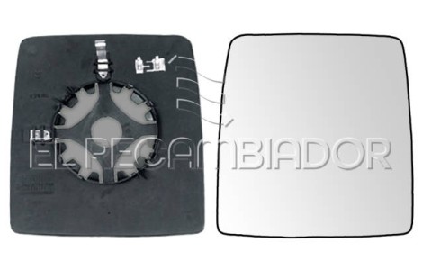 CRISTAL CON SOPORTE Lado derecho (acompañante) OPEL COMBO (01-12) - 31531324
