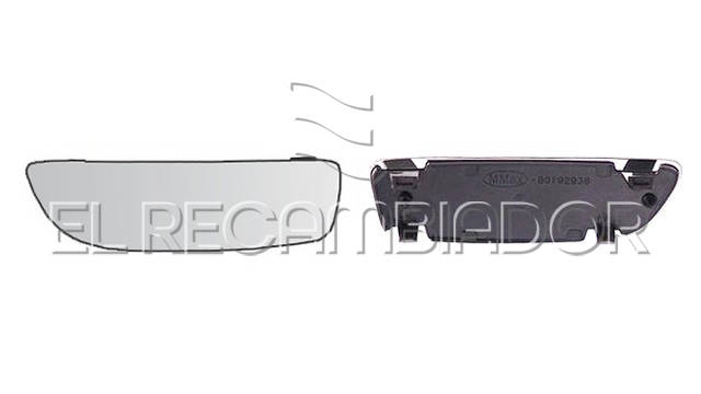 CRISTAL CON SOPORTE Lado izquierdo (conductor) OPEL COMBO (12-18) - 31233001