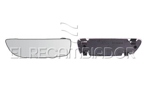 CRISTAL CON SOPORTE Lado izquierdo (conductor) OPEL COMBO (12-18) - 31233001