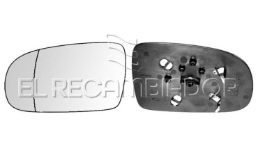 CRISTAL CON SOPORTE Lado izquierdo (conductor) OPEL CORSA C (00-06) - 31531331