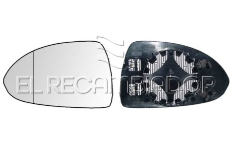 CRISTAL CON SOPORTE Lado izquierdo (conductor) OPEL CORSA D (06-14) - 31531441