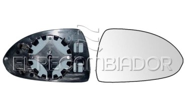 CRISTAL CON SOPORTE Lado derecho (acompañante) OPEL CORSA E (14-19) - 31531412