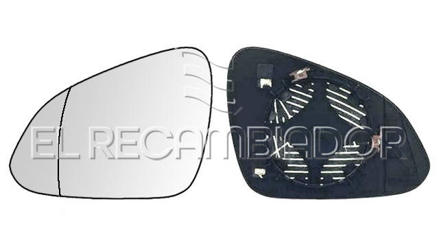 GLASS WITH SUPPORT Left side (driver) OPEL INSIGNIA (08-17) - 31539041