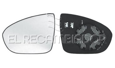 GLASS WITH SUPPORT Left side (driver) OPEL MERIVA (10-17) - 31238801