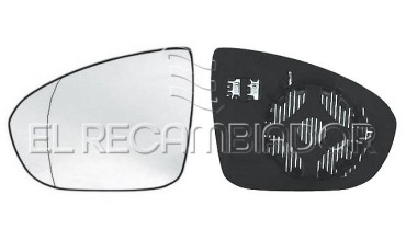 GLASS WITH SUPPORT Left side (driver) OPEL MERIVA (10-17) - 31232801