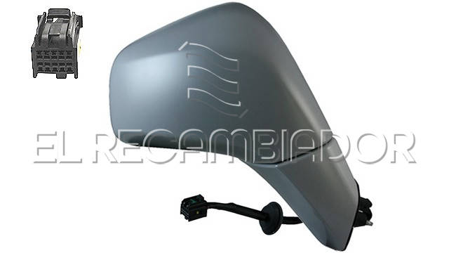 COMPLET MIRROR Right side (passenger) OPEL MOKKA (12-16) - 27403602