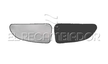 CRISTAL CON SOPORTE Lado izquierdo (conductor) OPEL MOVANO (03-10) - 37809111