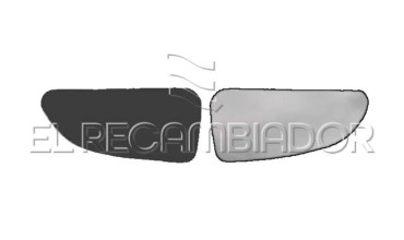 CRISTAL CON SOPORTE Lado derecho (acompañante) OPEL MOVANO (03-10) - 37809112
