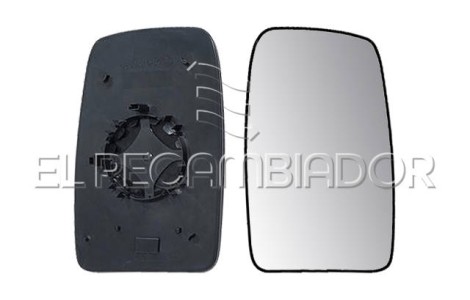 GLASS WITH SUPPORT Right side (passenger) OPEL MOVANO (10-) - 31228904