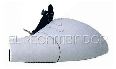 COMPLET MIRROR Left side (driver) OPEL VECTRA B (95-02) - 24532251