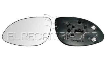 GLASS WITH SUPPORT Left side (driver) OPEL VECTRA B (95-02) - 31532221