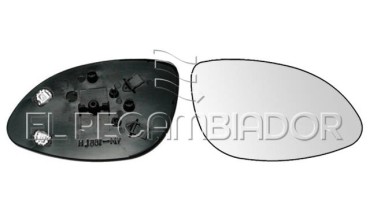 GLASS WITH SUPPORT Right side (passenger) OPEL VECTRA B (95-02) - 31532222