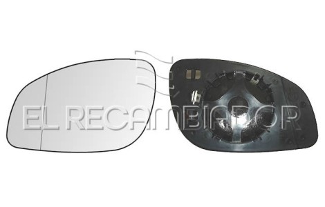 GLASS WITH SUPPORT Left side (driver) OPEL VECTRA C (02-08) - 31532431