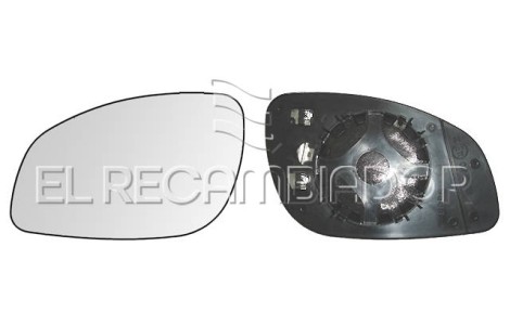 GLASS WITH SUPPORT Left side (driver) OPEL VECTRA C (02-08) - 31532421