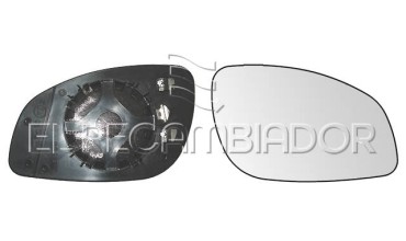 GLASS WITH SUPPORT Right side (passenger) OPEL VECTRA C (02-08) - 31532422