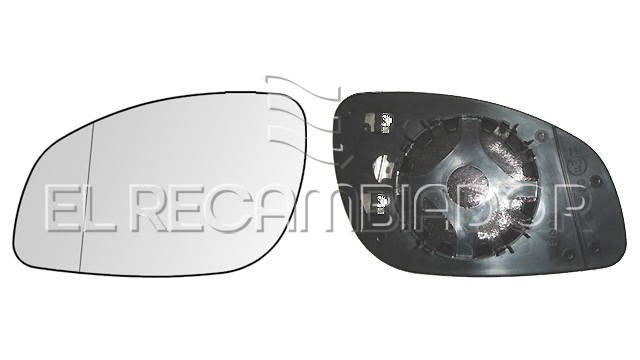 GLASS WITH SUPPORT Left side (driver) OPEL VECTRA C (02-08) - 31532441