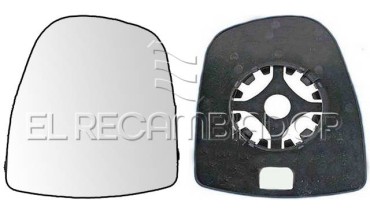 GLASS WITH SUPPORT Left side (driver) OPEL VIVARO (01-14) - 35538611