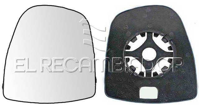 GLASS WITH SUPPORT Left side (driver) OPEL VIVARO (01-14) - 35538611