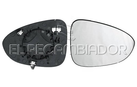 GLASS WITH SUPPORT Right side (passenger) OPEL ZAFIRA TOURER (11-16) - 31238602