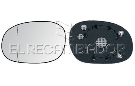 CRISTAL CON SOPORTE Lado izquierdo (conductor) PEUGEOT 206 (98-03) 3 Ptas./5 Ptas. Fastback - 31544041