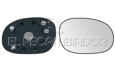 CRISTAL CON SOPORTE Lado derecho (acompañante) PEUGEOT 206 (03-09) 3 Ptas./5 Ptas. Fastback - 31544022