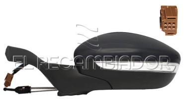 ESPEJO COMPLETO Lado izquierdo (conductor) PEUGEOT 208 (12-19) - 24544301