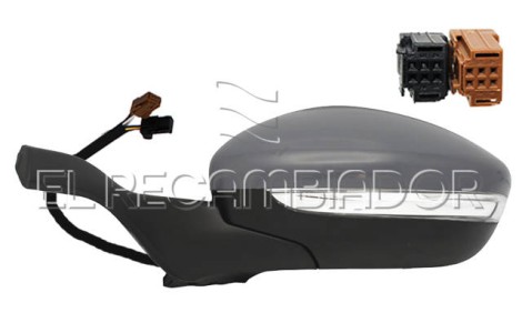 ESPEJO COMPLETO Lado izquierdo (conductor) PEUGEOT 208 (12-19) - 27057001