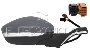 ESPEJO COMPLETO Lado derecho (acompañante) PEUGEOT 208 (12-19) - 27057032