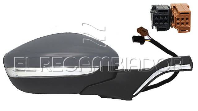 ESPEJO COMPLETO Lado derecho (acompañante) PEUGEOT 208 (12-19) - 27057032