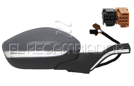 ESPEJO COMPLETO Lado derecho (acompañante) PEUGEOT 208 (12-19) - 27057032