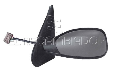 COMPLET MIRROR Left side (driver) PEUGEOT 306 (93-02) - 27543061