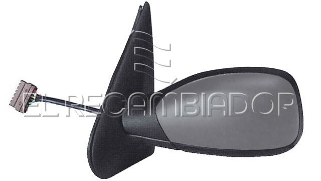 COMPLET MIRROR Left side (driver) PEUGEOT 306 (93-02) - 27543081