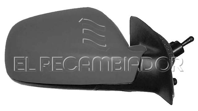 ESPEJO COMPLETO Lado derecho (acompañante) PEUGEOT 307 CC (03-09) - 24546054