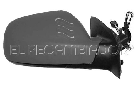 COMPLET MIRROR Right side (passenger) PEUGEOT 307 CC (03-09) - 27546064