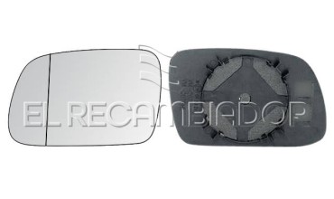 GLASS WITH SUPPORT Left side (driver) PEUGEOT 307 CC (03-09) - 31546031