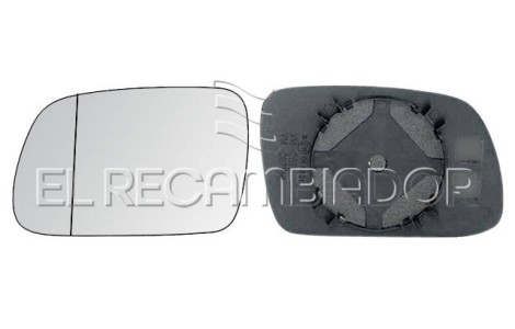 GLASS WITH SUPPORT Left side (driver) PEUGEOT 307 CC (03-09) - 31546031