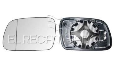 GLASS WITH SUPPORT Left side (driver) PEUGEOT 307 CC (03-09) - 31546041