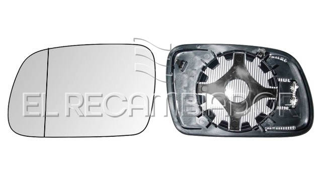 GLASS WITH SUPPORT Left side (driver) PEUGEOT 307 CC (03-09) - 31546041