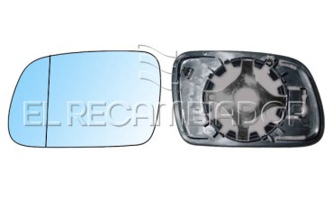 GLASS WITH SUPPORT Left side (driver) PEUGEOT 307 CC (03-09) - 31546531