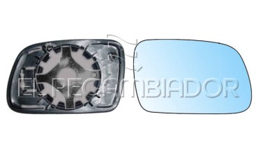 GLASS WITH SUPPORT Right side (passenger) PEUGEOT 307 CC (03-09) - 31546512