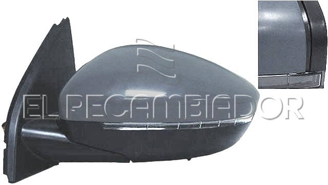 COMPLET MIRROR Left side (driver) PEUGEOT 308 (13-21) 3 Ptas. / 5 Ptas./ St.Wagon-Familiar - 27547511