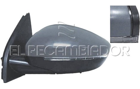 COMPLET MIRROR Left side (driver) PEUGEOT 308 (13-21) 3 Ptas. / 5 Ptas./ St.Wagon-Familiar - 27547511