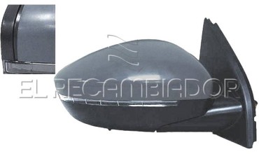 COMPLET MIRROR Right side (passenger) PEUGEOT 308 (13-21) 3 Ptas. / 5 Ptas./ St.Wagon-Familiar - 27547512