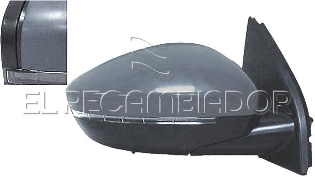 COMPLET MIRROR Right side (passenger) PEUGEOT 308 (13-21) 3 Ptas. / 5 Ptas./ St.Wagon-Familiar - 27547512
